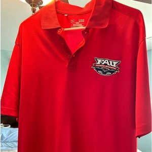 Men’s under armor, Florida Atlantic University polo